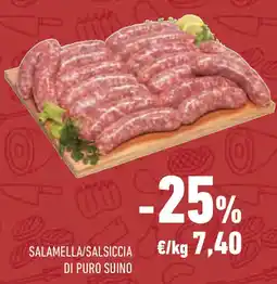Conad Superstore Salamella/salsiccia di puro suino offerta