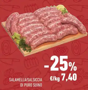 Conad Superstore Salamella/salsiccia di puro suino offerta