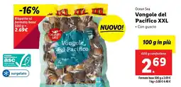 Lidl Ocean Sea Vongole del Pacifico XXL offerta
