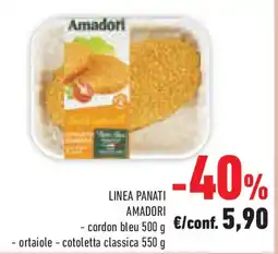 Conad Superstore Linea panati amadori -cordon bleu offerta