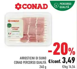 Conad Superstore Arrosticini di suino conad percorso qualità offerta
