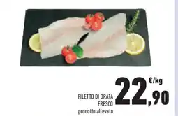 Conad Superstore Filetto di orata fresco prodotto allevato offerta