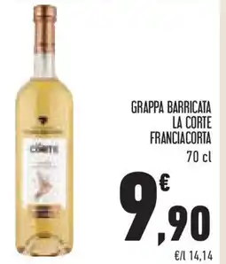 Conad Superstore Grappa barricata la corte franciacorta offerta