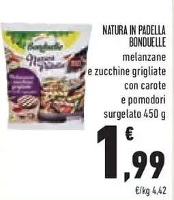Conad Superstore Natura in padella bonduelle melanzane e zucchine grigliate offerta