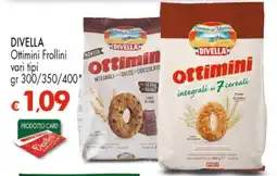 Despar DIVELLA Ottimini Frollini vari tipi offerta