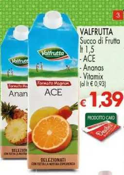 Despar VALFRUTTA Succo di Frutta offerta