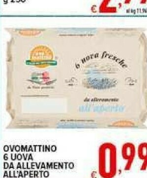 Iper Triscount Uova offerta