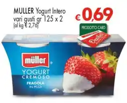 Despar MULLER Yogurt Intero vari gusti offerta