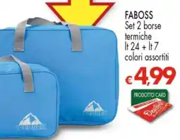 Despar FABOSS Set 2 borse termiche offerta
