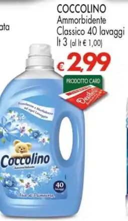 Despar COCCOLINO Ammorbidente Classico 40 lavaggi offerta