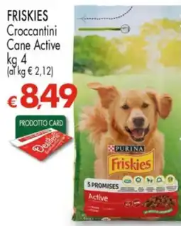 Despar FRISKIES Croccantini Cane Active offerta