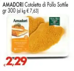 Despar AMADORI Cotoletta di Pollo Sottile offerta