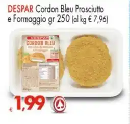 Despar DESPAR Cordon Bleu Prosciutto e Formaggio offerta