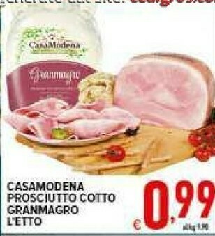 Iper Triscount Prosciutto cotto offerta