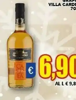 Vivo Supermercati Villa cardea grappa 700 ml offerta