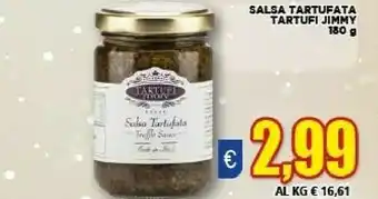 Vivo Supermercati Tartufi jimmy salsa tartufata offerta