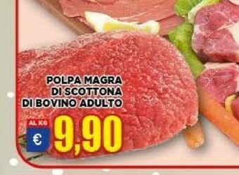 Vivo Supermercati Polpa magra di scottona di bovino adulto offerta