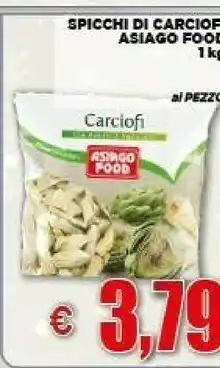 Vivo Supermercati Food spicchi di carciofi offerta
