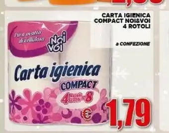 Vivo Supermercati Carta igienica compact offerta