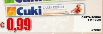 Vivo Supermercati Carta forno offerta
