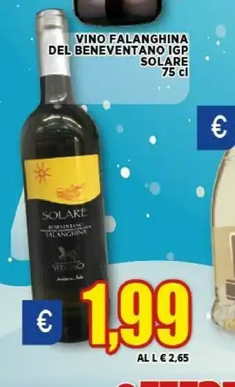 Vivo Supermercati Solare vino falanghina del beneventano igp offerta