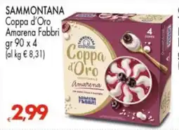 Despar SAMMONTANA Coppa d'Oro Amarena Fabbri offerta
