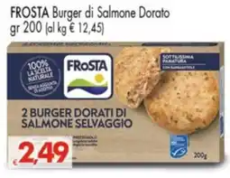 Despar FROSTA Burger di Salmone Dorato offerta