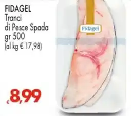 Despar FIDAGEL Tranci di Pesce Spada offerta