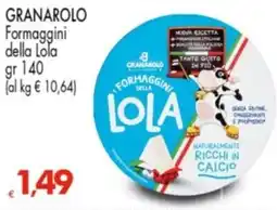 Despar GRANAROLO Formaggini della Lola offerta