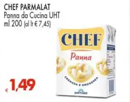Despar CHEF PARMALAT Panna da Cucina UHT offerta