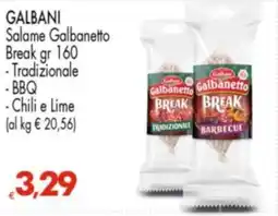 Despar GALBANI Salame Galbanetto Break offerta