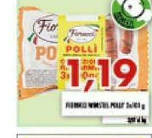 Wurstel di pollo