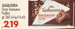 Despar GALBUSERA Gran Saraceno Frollini offerta