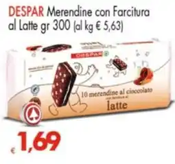 Despar DESPAR Merendine con Farcitura al Latte offerta