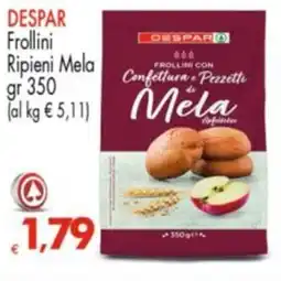 Despar DESPAR Frollini Ripieni Mela offerta