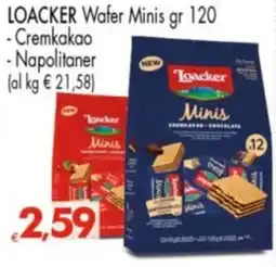 Despar LOACKER Wafer Minis offerta