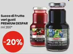 Despar Succo di Frutta vari gusti PREMIUM DESPAR offerta