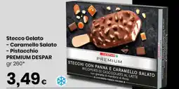 Despar Stecco Gelato - Caramello Salato - Pistacchio PREMIUM DESPAR offerta