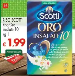 Despar RISO SCOTTI Riso Oro Insalate 10' offerta
