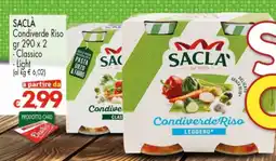 Despar SACLÀ Condiverde Riso offerta
