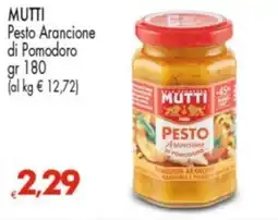 Despar MUTTI Pesto Arancione di Pomodoro offerta