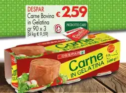 Despar DESPAR Carne Bovina in Gelatina offerta