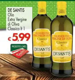 Despar DE SANTIS Olio Extra Vergine di Oliva Classico offerta