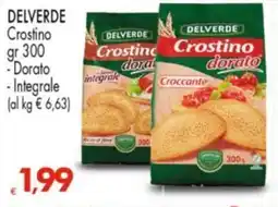 Despar DELVERDE Crostino -Dorato -Integrale offerta