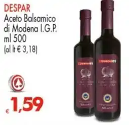 Despar DESPAR Aceto Balsamico di Modena I.G.P. offerta