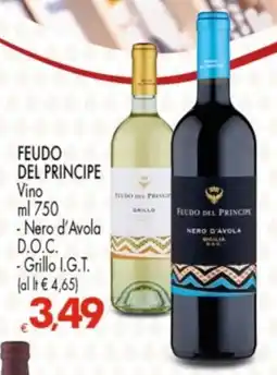 Despar FEUDO DEL PRINCIPE Vino offerta