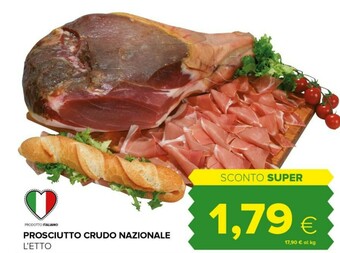 Tigre Prosciutto crudo nazionale offerta