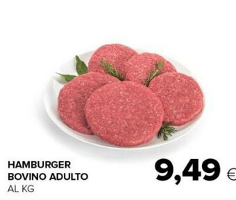 Tigre Hamburger bovino adulto offerta