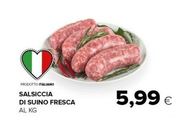 Tigre Salsiccia di suino fresca offerta