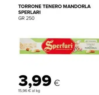 Tigre Torrone tenero alla mandorla ricoperto di cioccolato fondente 250 g(ml) offerta